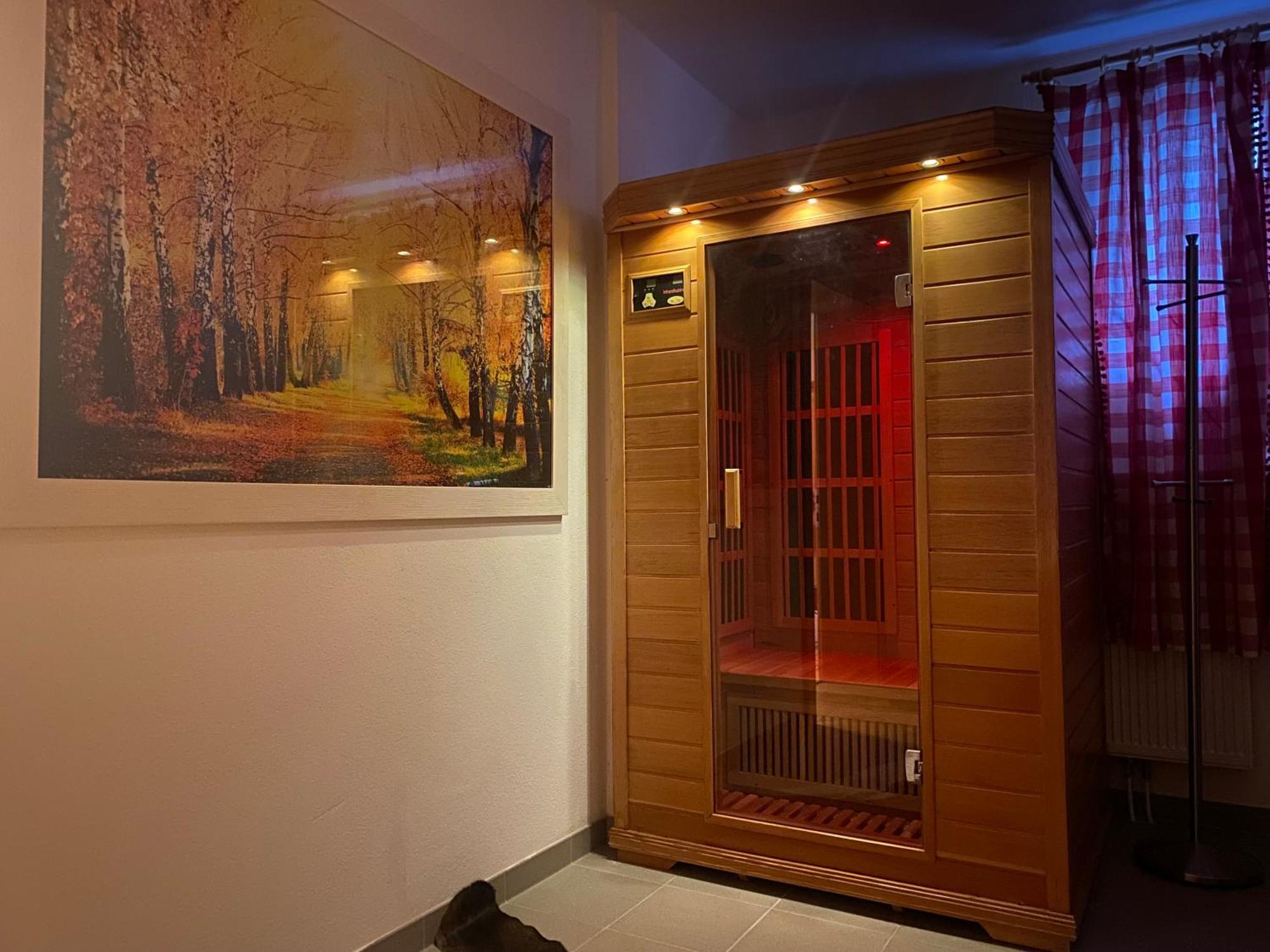 Chalet Platzhirsch Leo Panorama View Sauna Rohrberg Exterior photo