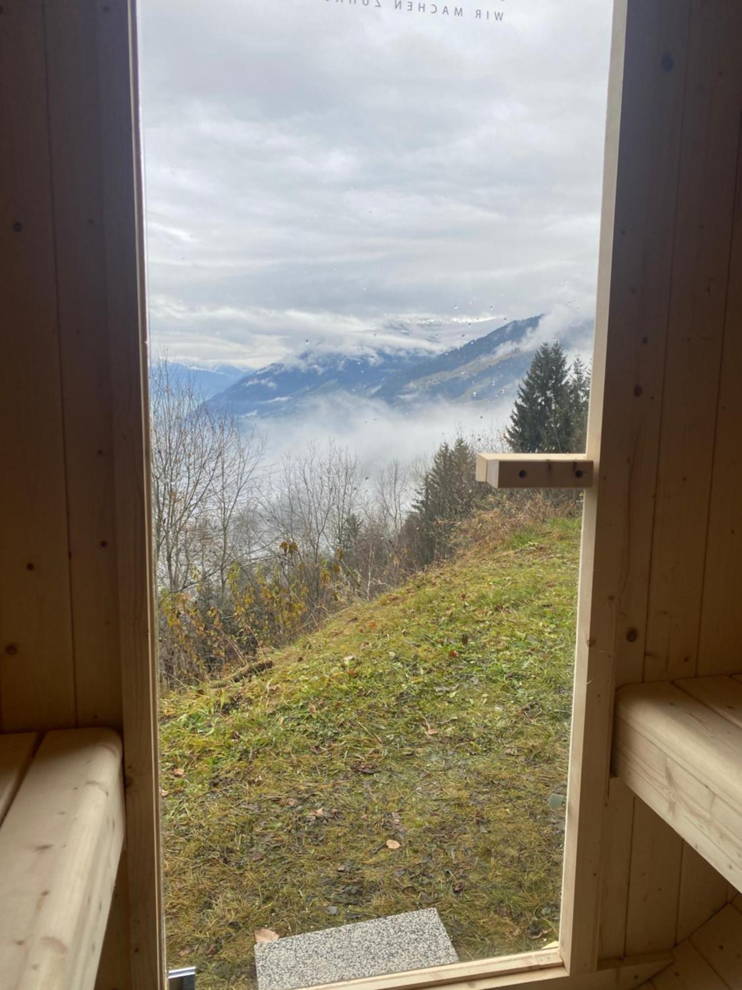 Chalet Platzhirsch Leo Panorama View Sauna Rohrberg Exterior photo